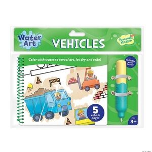 Water Art Book: Vehicles